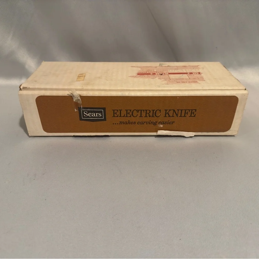 Vintage Electric Knife Meat Carving Tool 70s